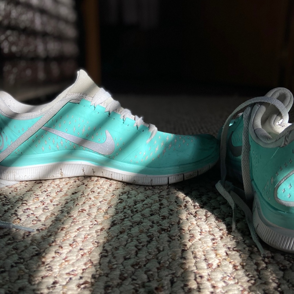SALE!! ONE DAY!! RARE TIFFANY BLUE Nike Sneakers